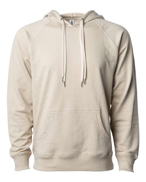Icon Unisex Lightweight Loopback Terry Hooded Sweatshirt