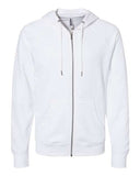 Icon Unisex Lightweight Loopback Terry Full-Zip Hooded Sweatshirt