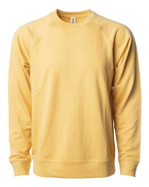 Icon Unisex Lightweight Loopback Terry Crewneck Sweatshirt - The Collegiate Lineup