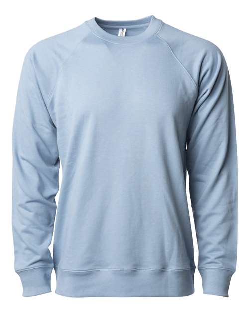 Icon Unisex Lightweight Loopback Terry Crewneck Sweatshirt - The Collegiate Lineup
