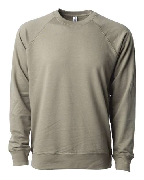 Icon Unisex Lightweight Loopback Terry Crewneck Sweatshirt - The Collegiate Lineup