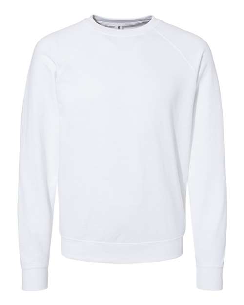 Icon Unisex Lightweight Loopback Terry Crewneck Sweatshirt - The Collegiate Lineup