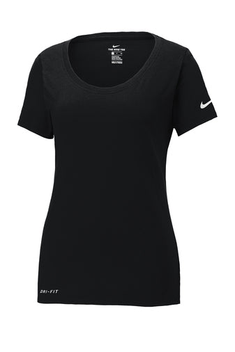 Ladies Dri-FIT Cotton/Poly Scoop Neck Tee - The Collegiate Lineup