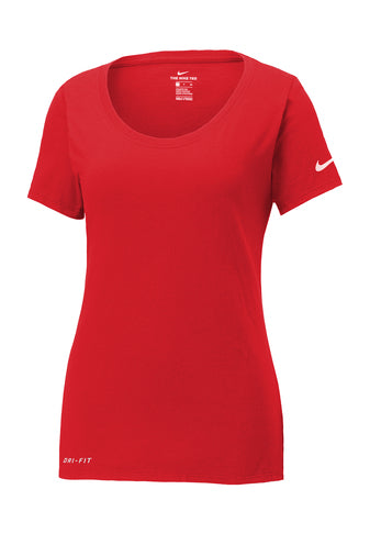 Ladies Dri-FIT Cotton/Poly Scoop Neck Tee - The Collegiate Lineup