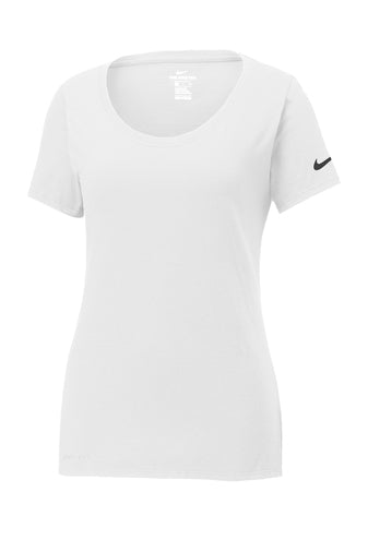 Ladies Dri-FIT Cotton/Poly Scoop Neck Tee - The Collegiate Lineup