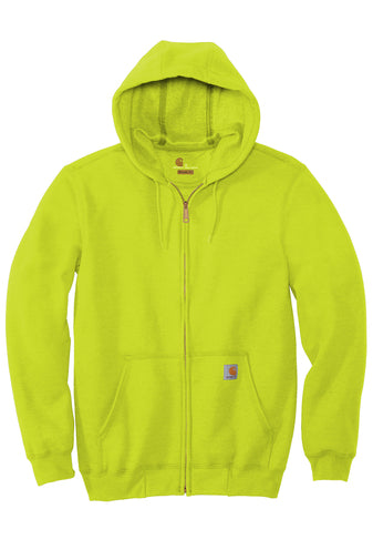 Midweight Hooded Zip-Front Sweatshirt