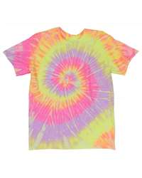 Neon Rush Tie-Dyed T-Shirt