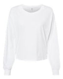 Women's Cotton Jersey Long Sleeve Crop Tee