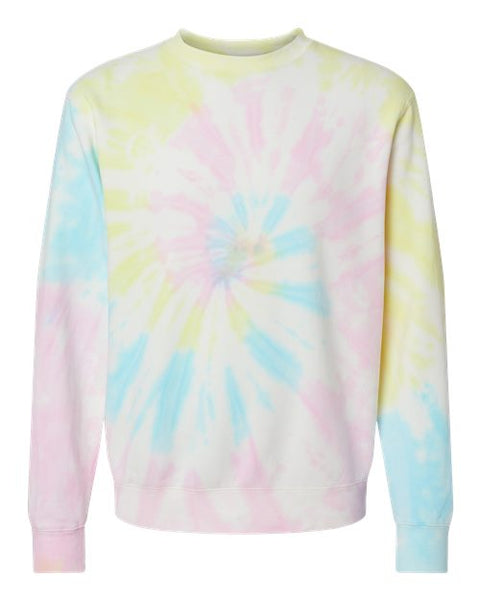 Unisex Midweight Tie-Dyed Sweatshirt