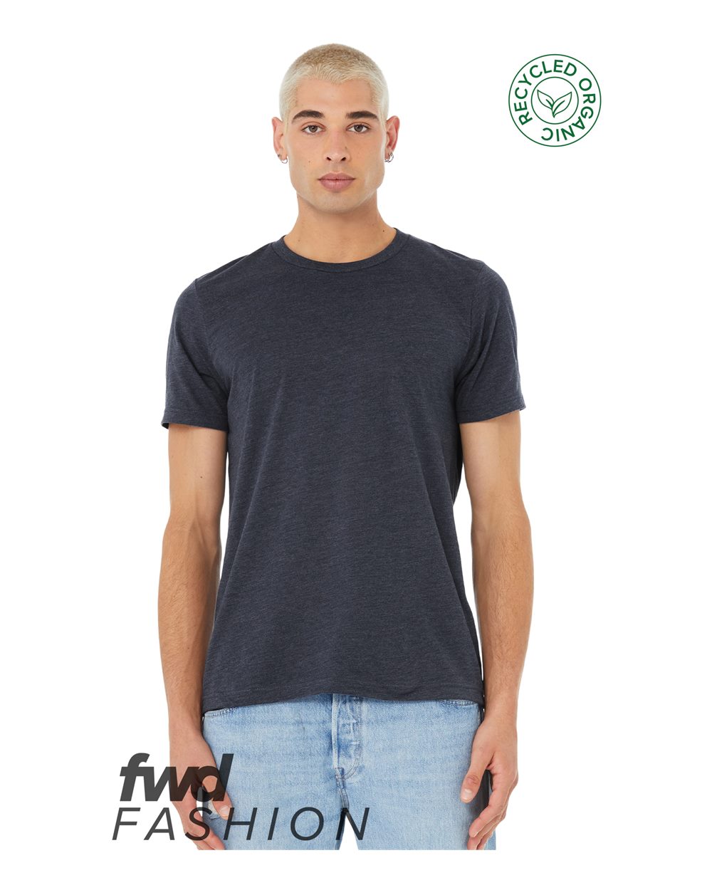 FWD Fashion Unisex Jersey Recycled Organic Tee