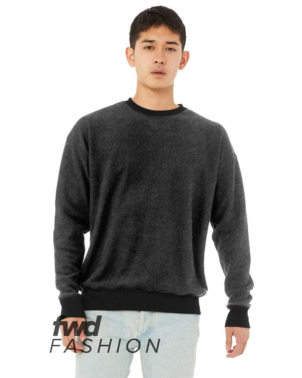 FWD Fashion Unisex Sueded Drop Shoulder Sweatshirt
