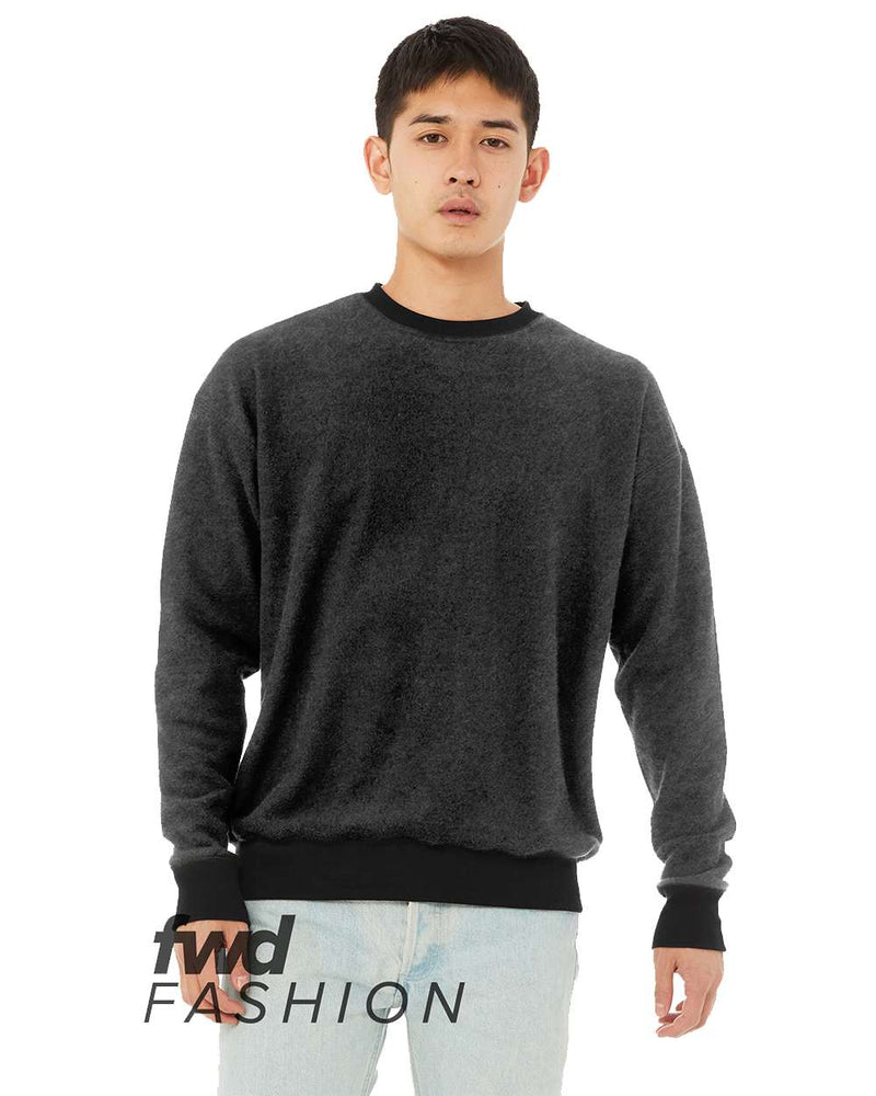 FWD Fashion Unisex Sueded Drop Shoulder Sweatshirt