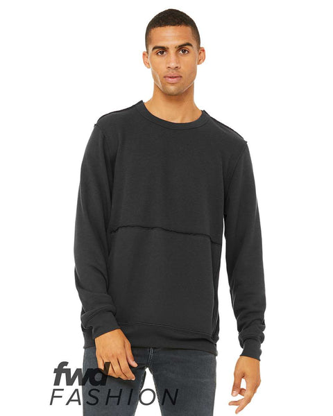 FWD Fashion Unisex Raw Seam Crewneck Sweatshirt