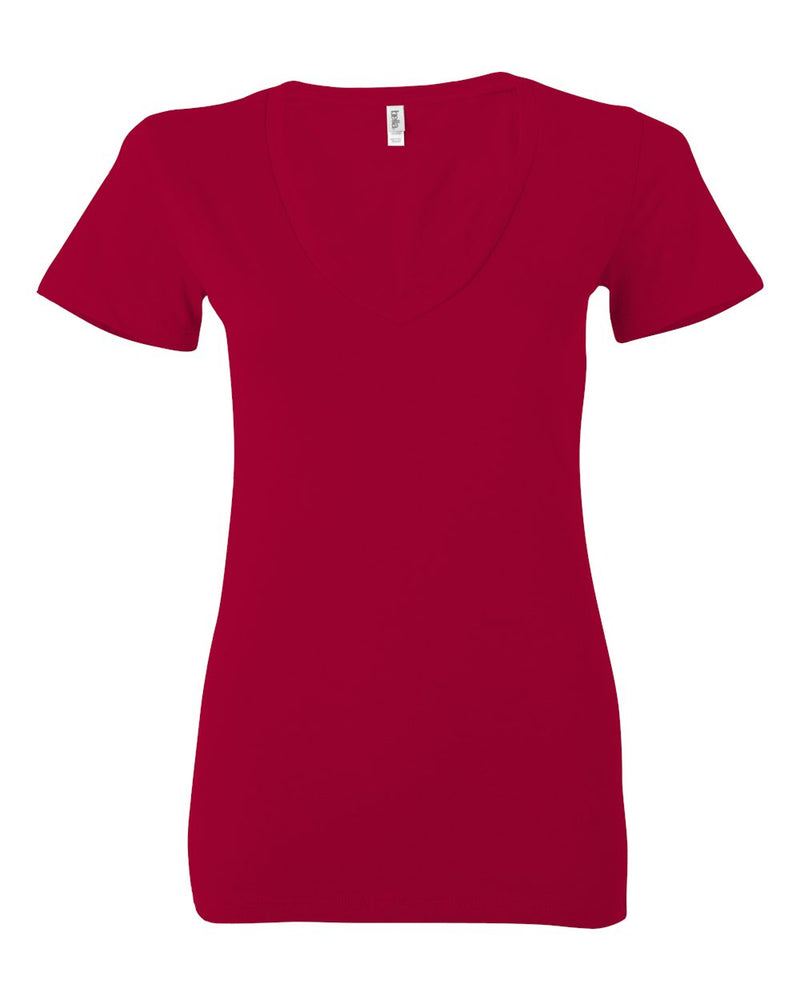 Women’s Jersey Deep V-Neck Tee - The Collegiate Lineup