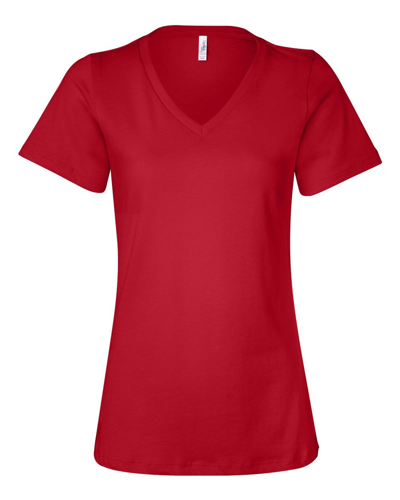 Women’s Relaxed Jersey V-Neck Tee - The Collegiate Lineup