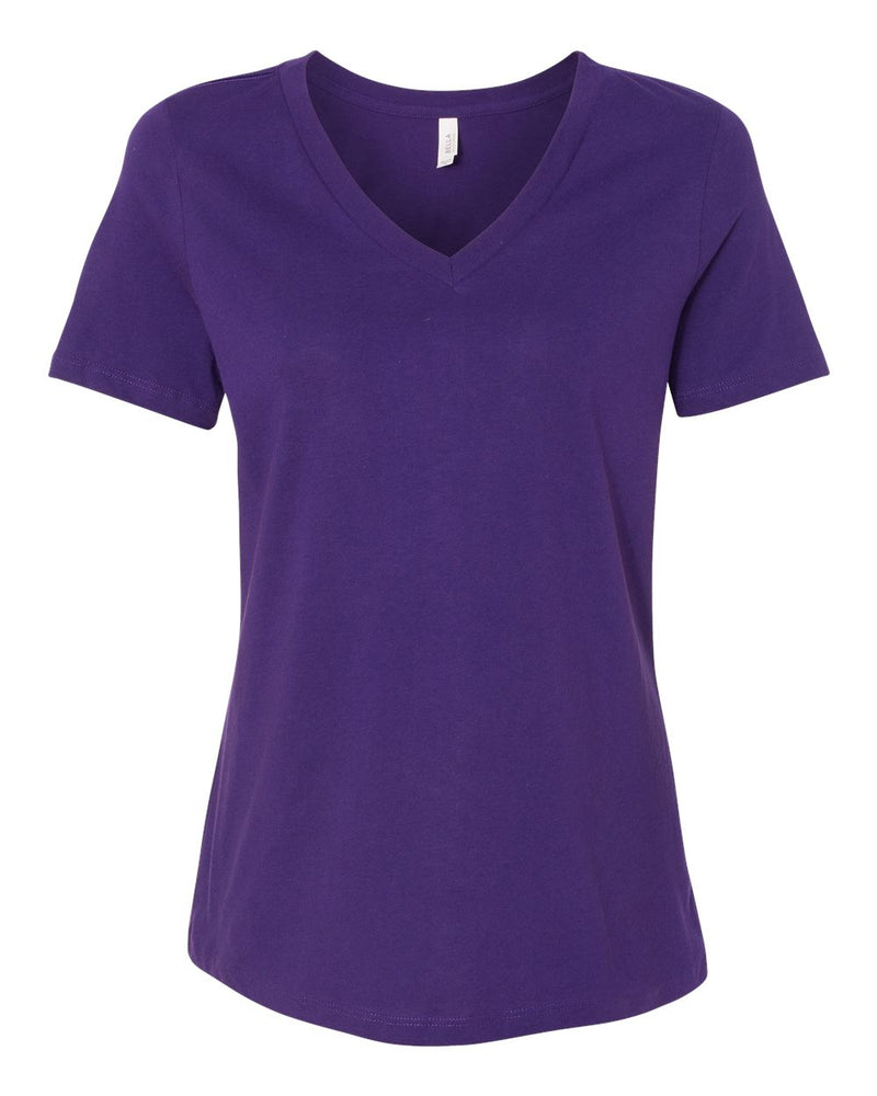 Women’s Relaxed Jersey V-Neck Tee - The Collegiate Lineup