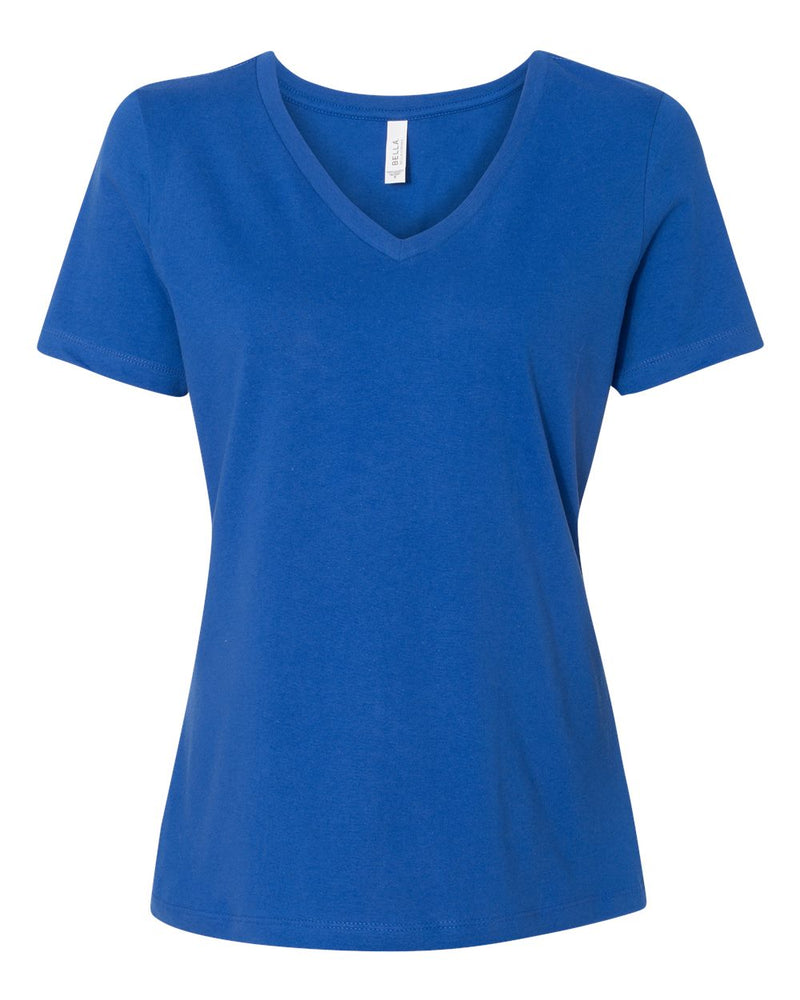 Women’s Relaxed Jersey V-Neck Tee - The Collegiate Lineup