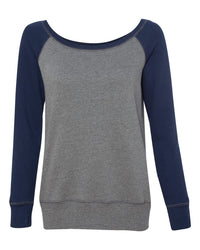 Women’s Sponge Fleece Wide Neck Sweatshirt - The Collegiate Lineup
