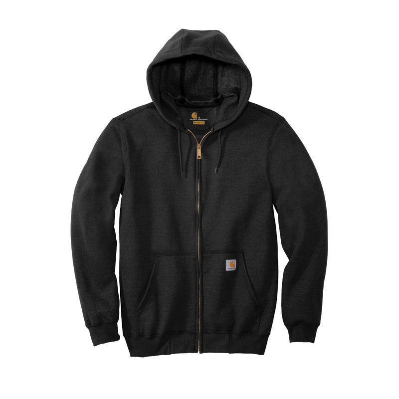 Midweight Hooded Zip-Front Sweatshirt
