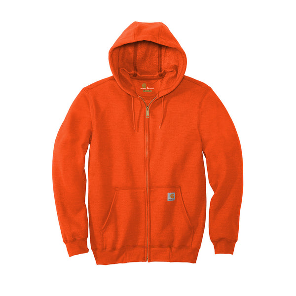 Midweight Hooded Zip-Front Sweatshirt