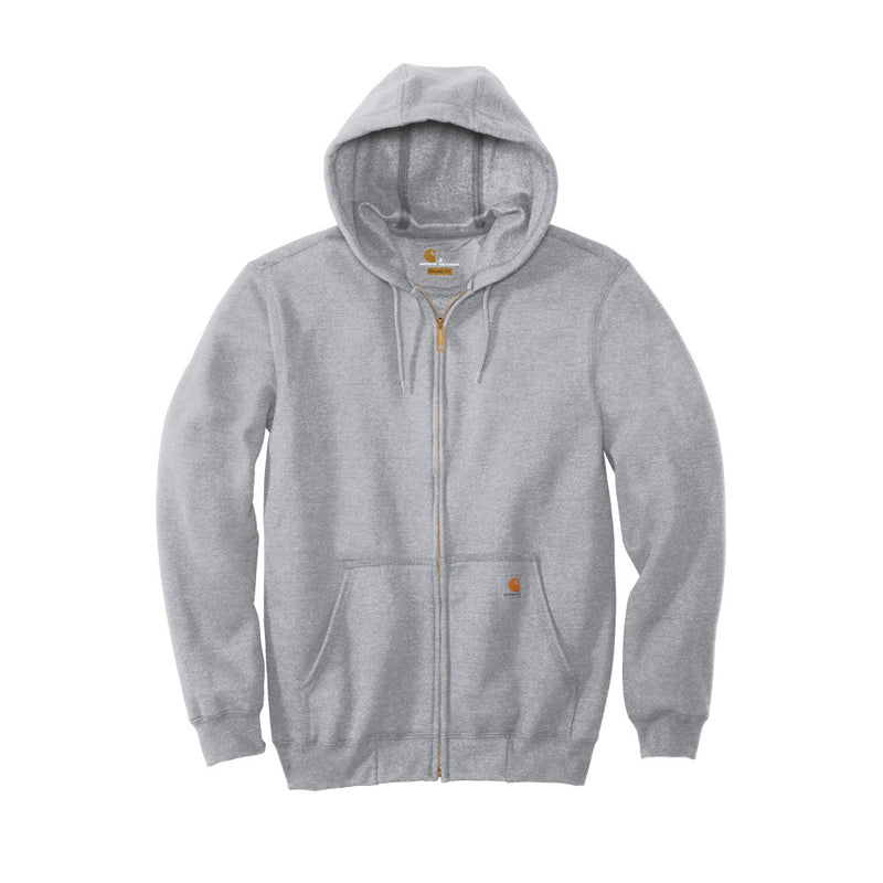 Midweight Hooded Zip-Front Sweatshirt