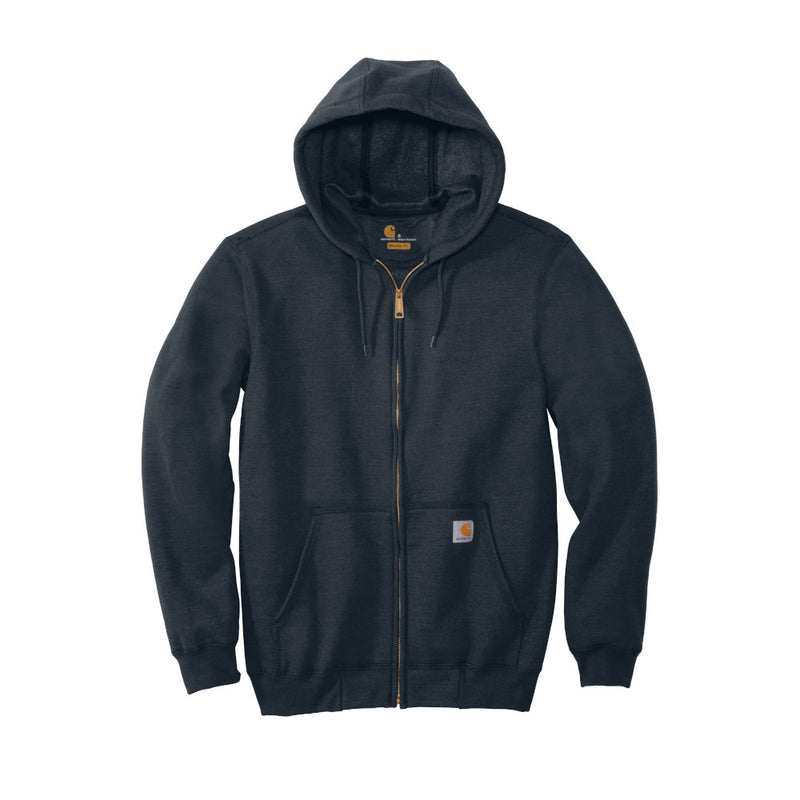 Midweight Hooded Zip-Front Sweatshirt