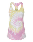 Tie-Dyed Racerback Tank Top