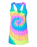Tie-Dyed Racerback Tank Top