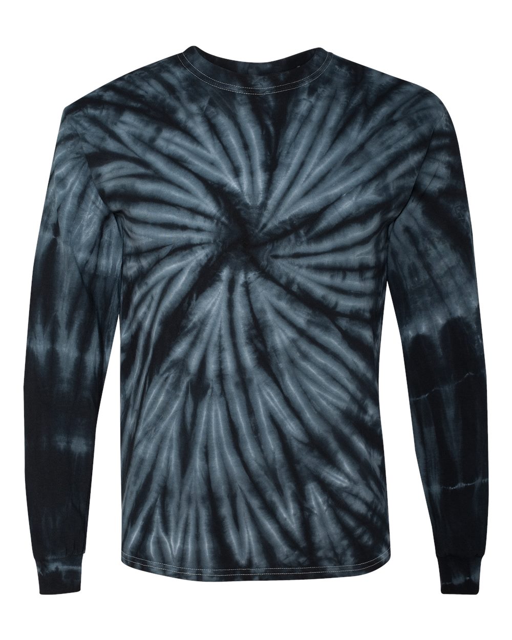 Dyenomite - Cyclone Pinwheel Tie-Dyed Long Sleeve T-Shirt