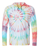 Dyenomite - Tie-Dyed Hooded Pullover T-Shirt