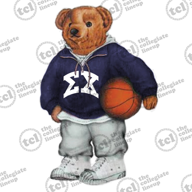 Sigma Chi Basketball Teddy Bear T-Shirt