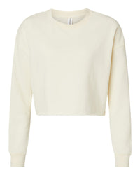 Women's Lightweight Cropped Crew Pullover