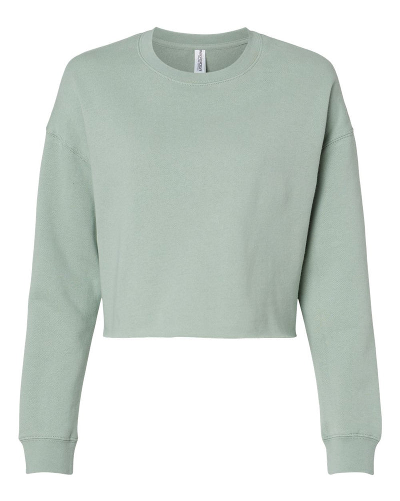 Women's Lightweight Cropped Crew Pullover