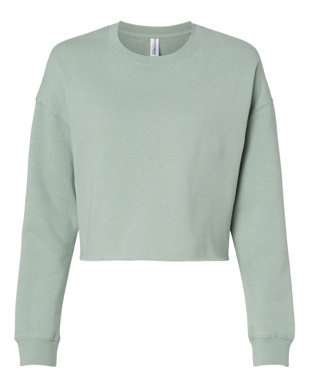 Women's Lightweight Cropped Crew Pullover