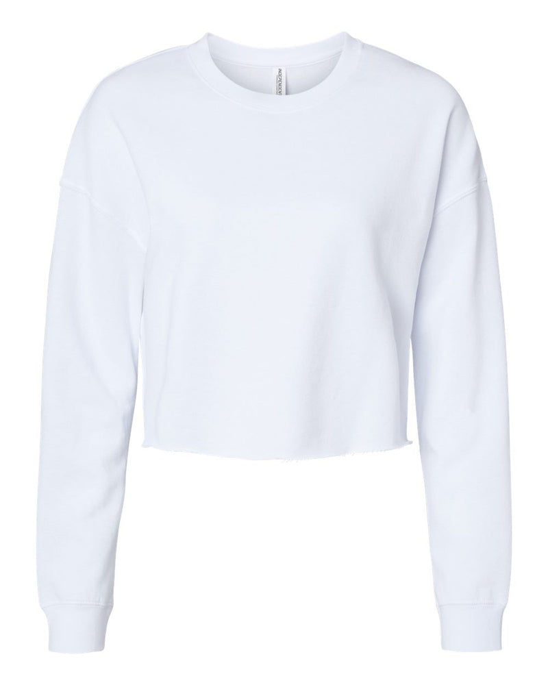 Women's Lightweight Cropped Crew Pullover
