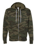 Lightweight Full-Zip Hooded Sweatshirt