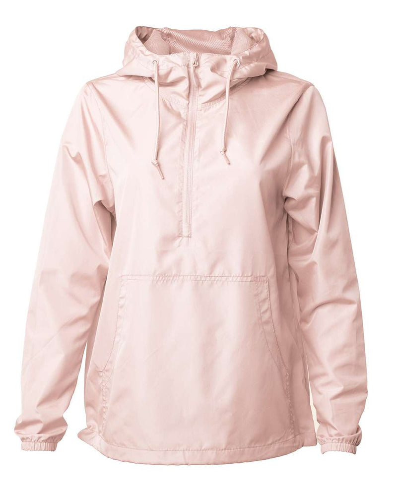 Independent Trading Co. - Lightweight Quarter-Zip Windbreaker Pullover Jacket