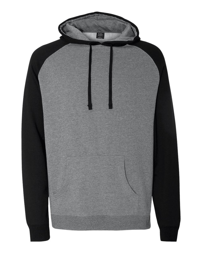Raglan Hooded Sweatshirt