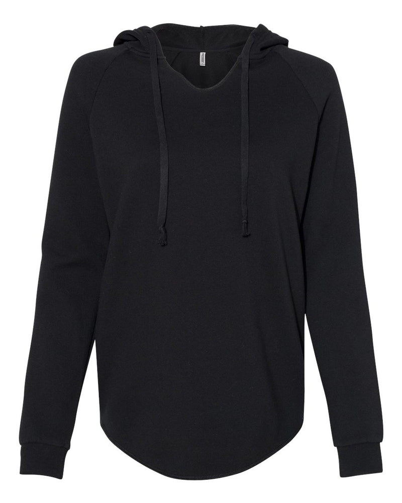 Independent Trading Co. - Women’s Lightweight California Wave Wash Hooded Sweatshirt