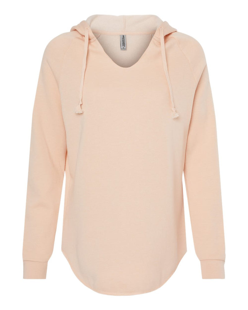 Independent Trading Co. - Women’s Lightweight California Wave Wash Hooded Sweatshirt
