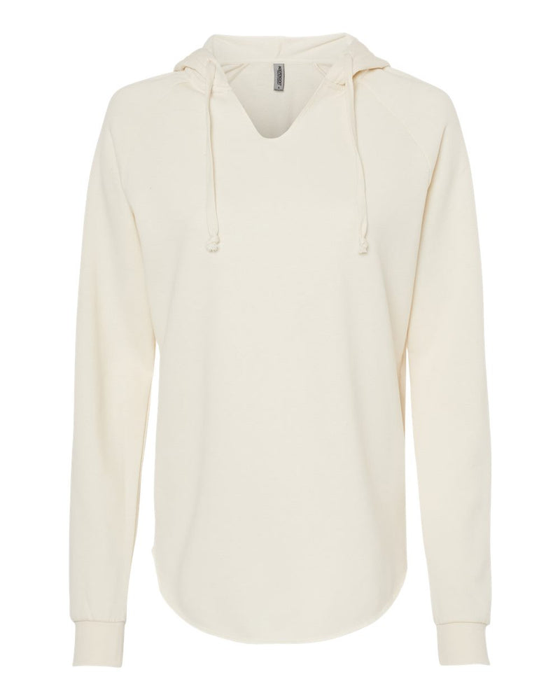 Independent Trading Co. - Women’s Lightweight California Wave Wash Hooded Sweatshirt