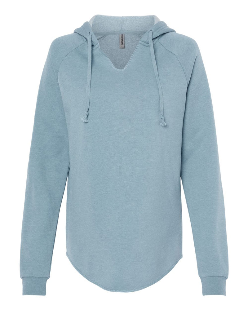 Independent Trading Co. - Women’s Lightweight California Wave Wash Hooded Sweatshirt