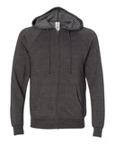 Independent Trading Co. - Special Blend Raglan Full-Zip Hooded Sweatshirt