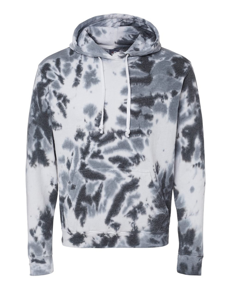 Tie-Dyed Fleece Hooded Sweatshirt