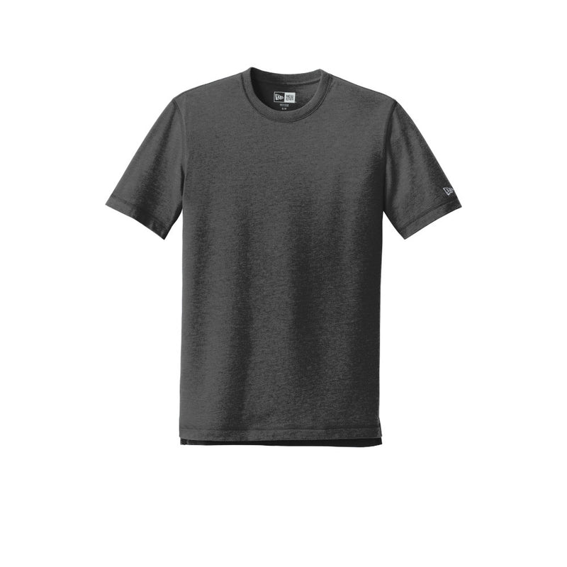 Sueded Cotton Blend Crew Tee