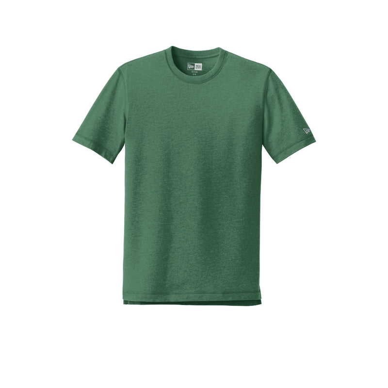 Sueded Cotton Blend Crew Tee