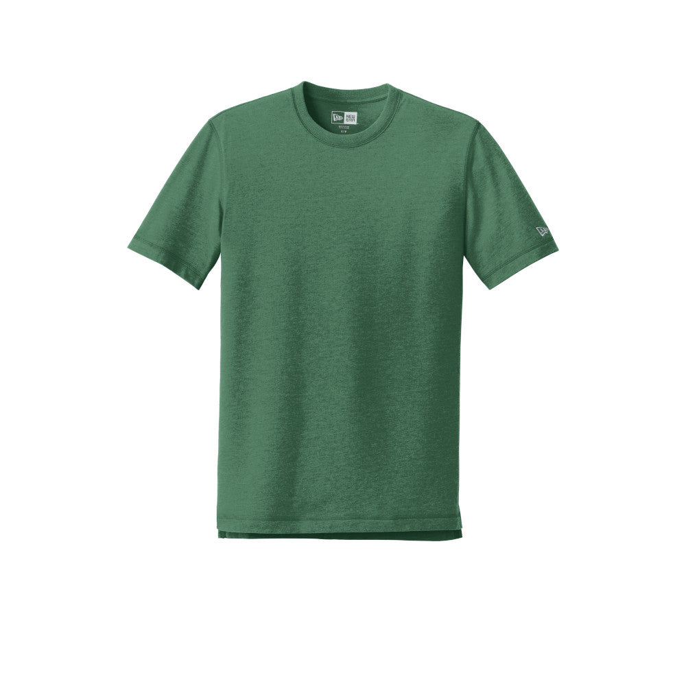 Sueded Cotton Blend Crew Tee