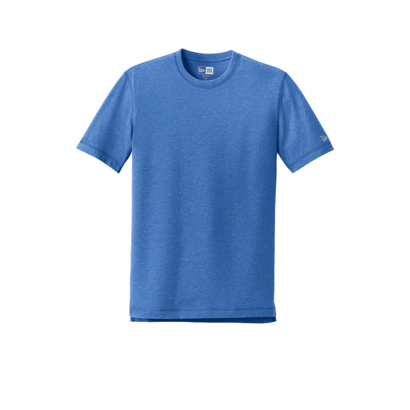Sueded Cotton Blend Crew Tee