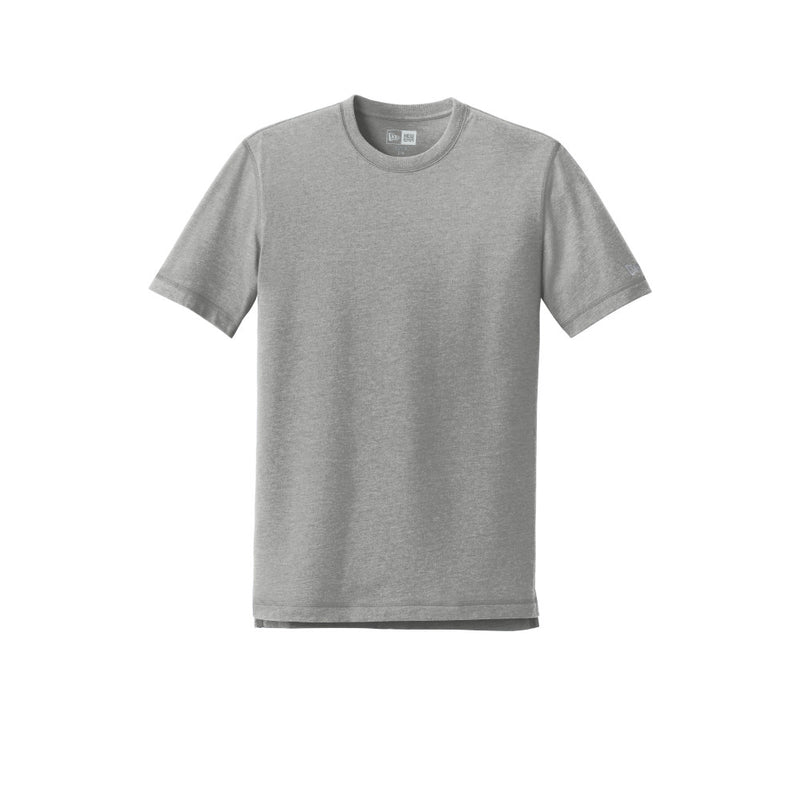 Sueded Cotton Blend Crew Tee