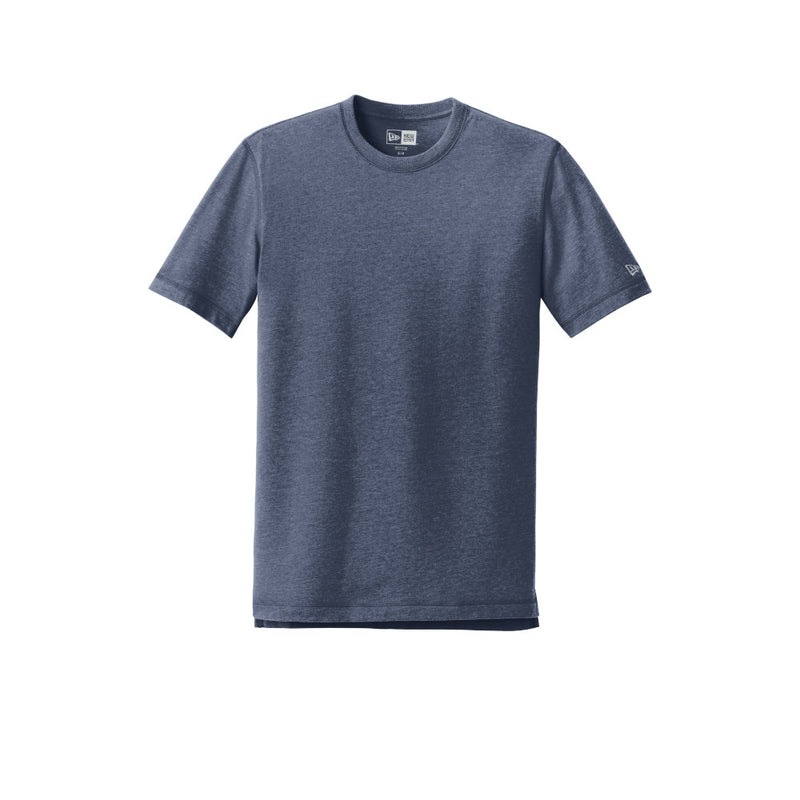 Sueded Cotton Blend Crew Tee